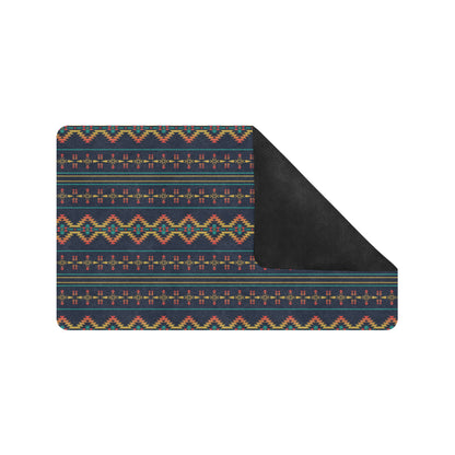 Southwest American Design Themed Print Rubber Doormat