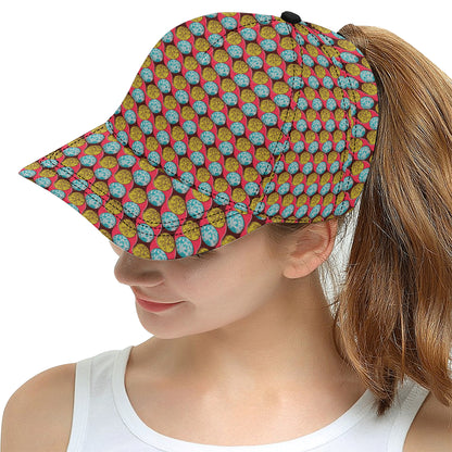 African Fashion Print Pattern Snapback Cap