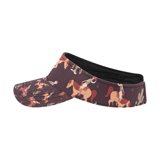 Rodeo Pattern Print Design A01 Unisex Sun Visor