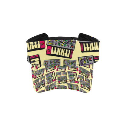Synthesizer Pattern Print Design 01 Unisex Sun Visor