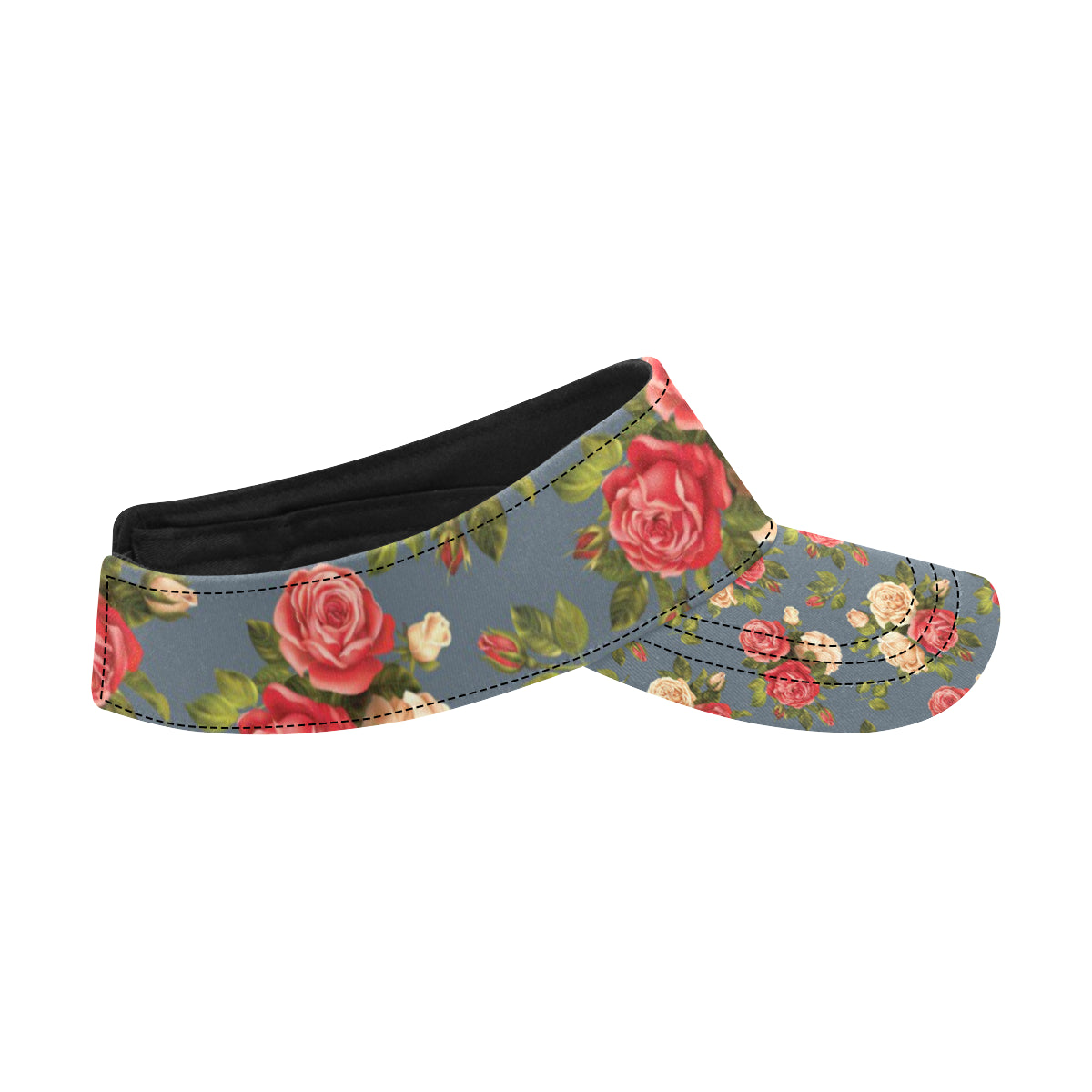 Rose Pattern Print Design RO017 Unisex Sun Visor