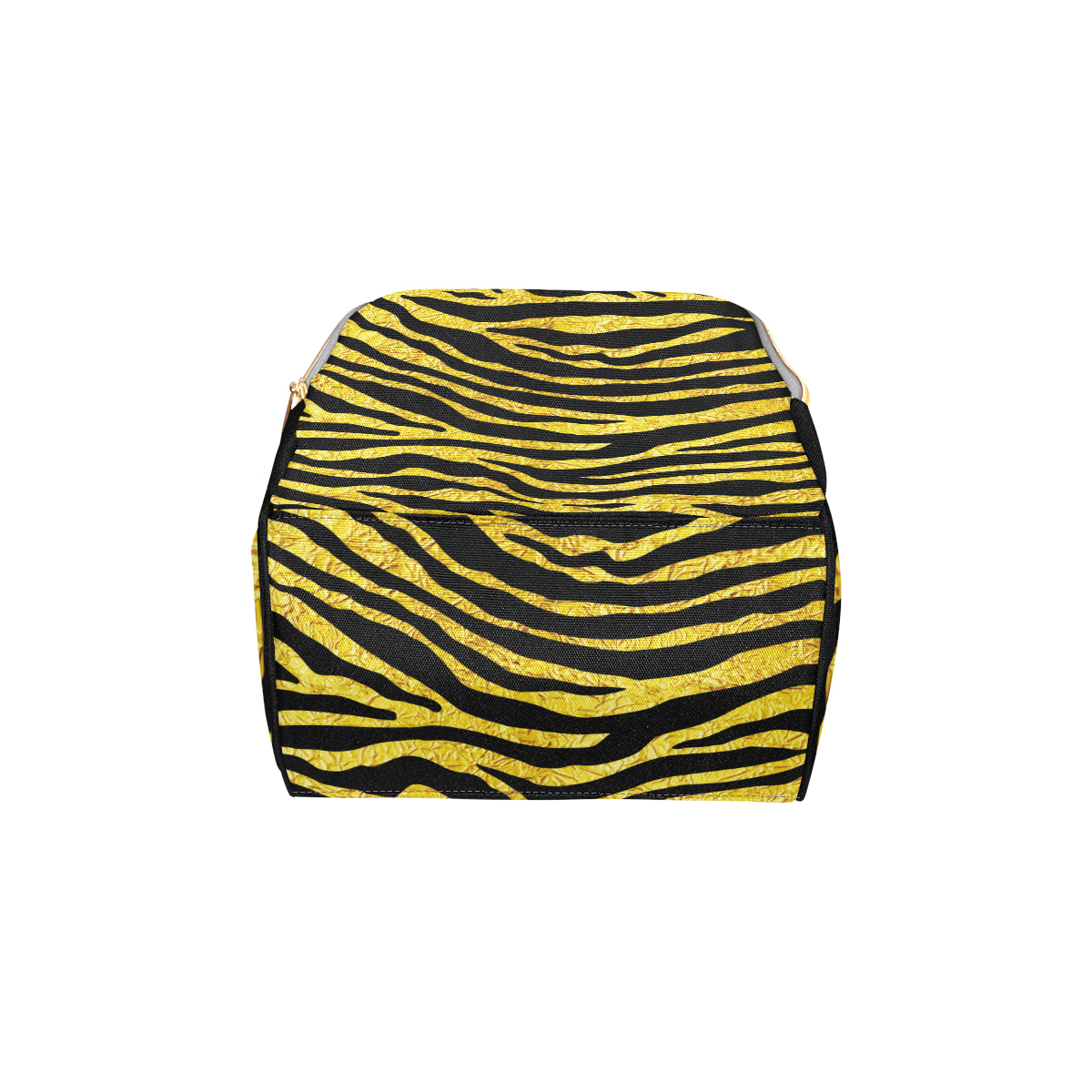 zebra Gold Diaper Bag Backpack