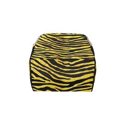 zebra Gold Diaper Bag Backpack