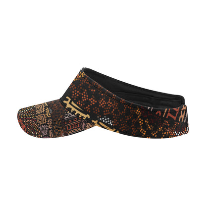 African Pattern Print Design 07 Unisex Sun Visor