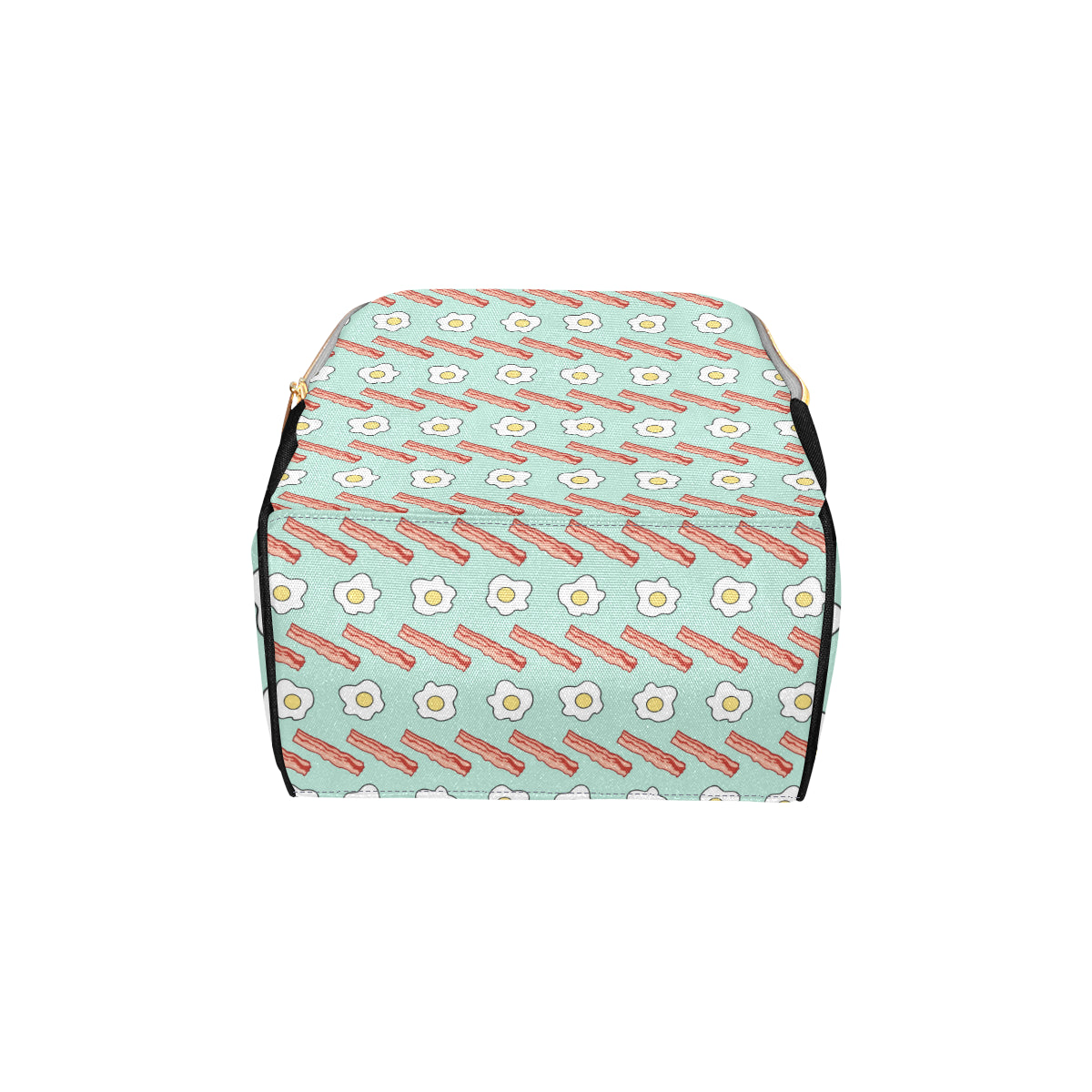 Bacon Sausage Pattern Print Design 01 Diaper Bag Backpack