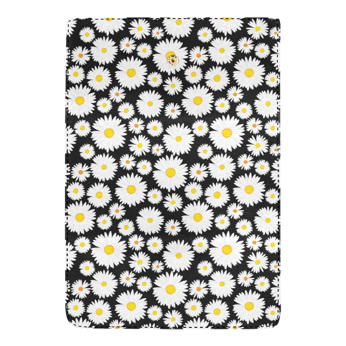 Daisy Pattern Print Design 01 Women's Trifold Wallet
