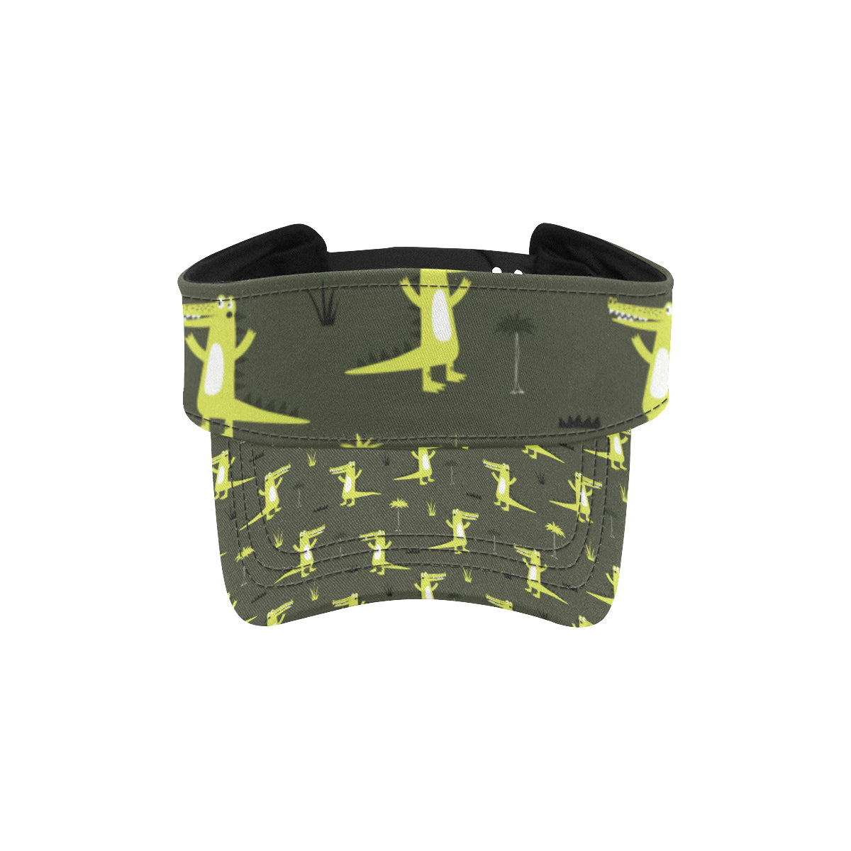 Alligator Pattern Print Design 05 Unisex Sun Visor