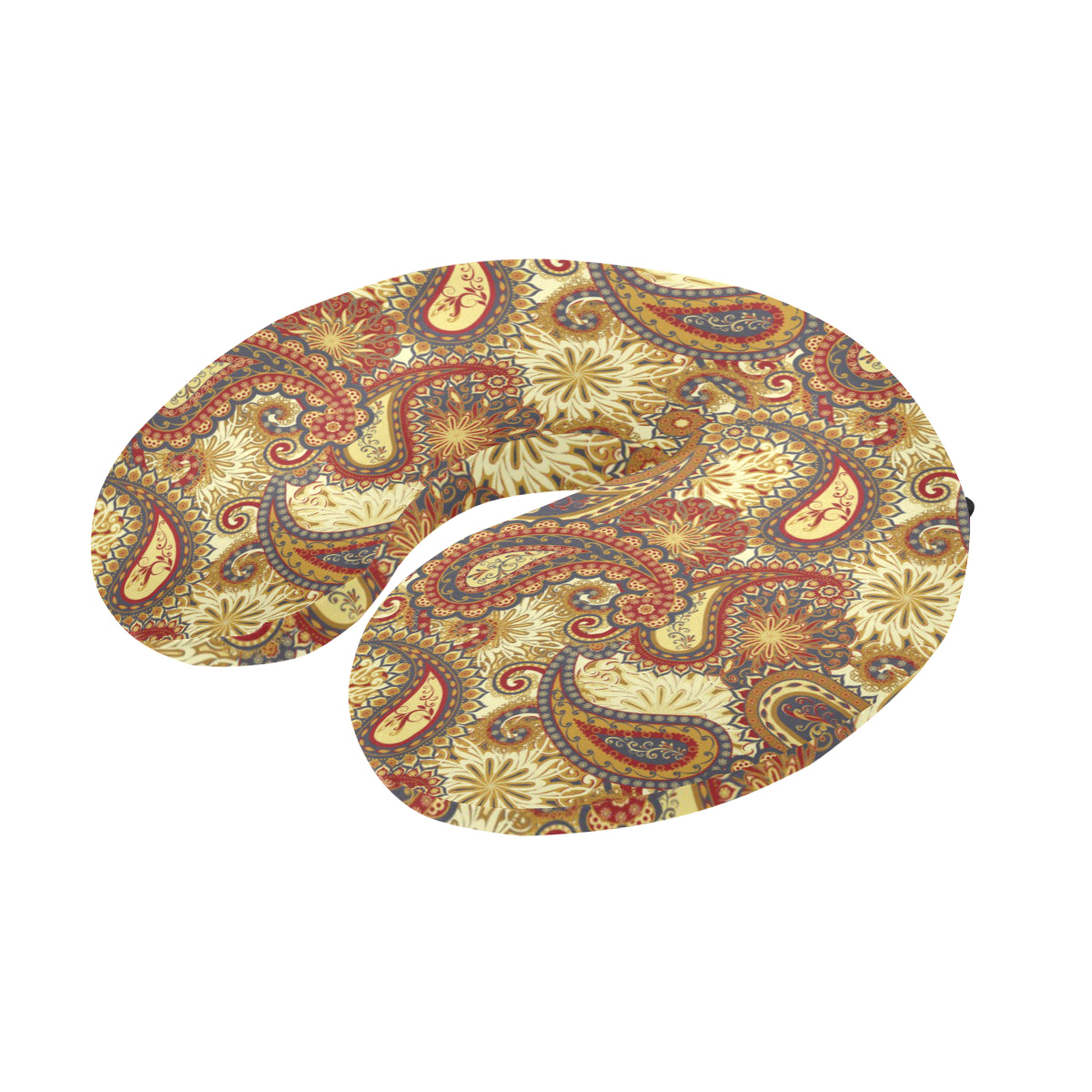 Boho Pattern Print Design 08 U-Shaped Travel Neck Pillow