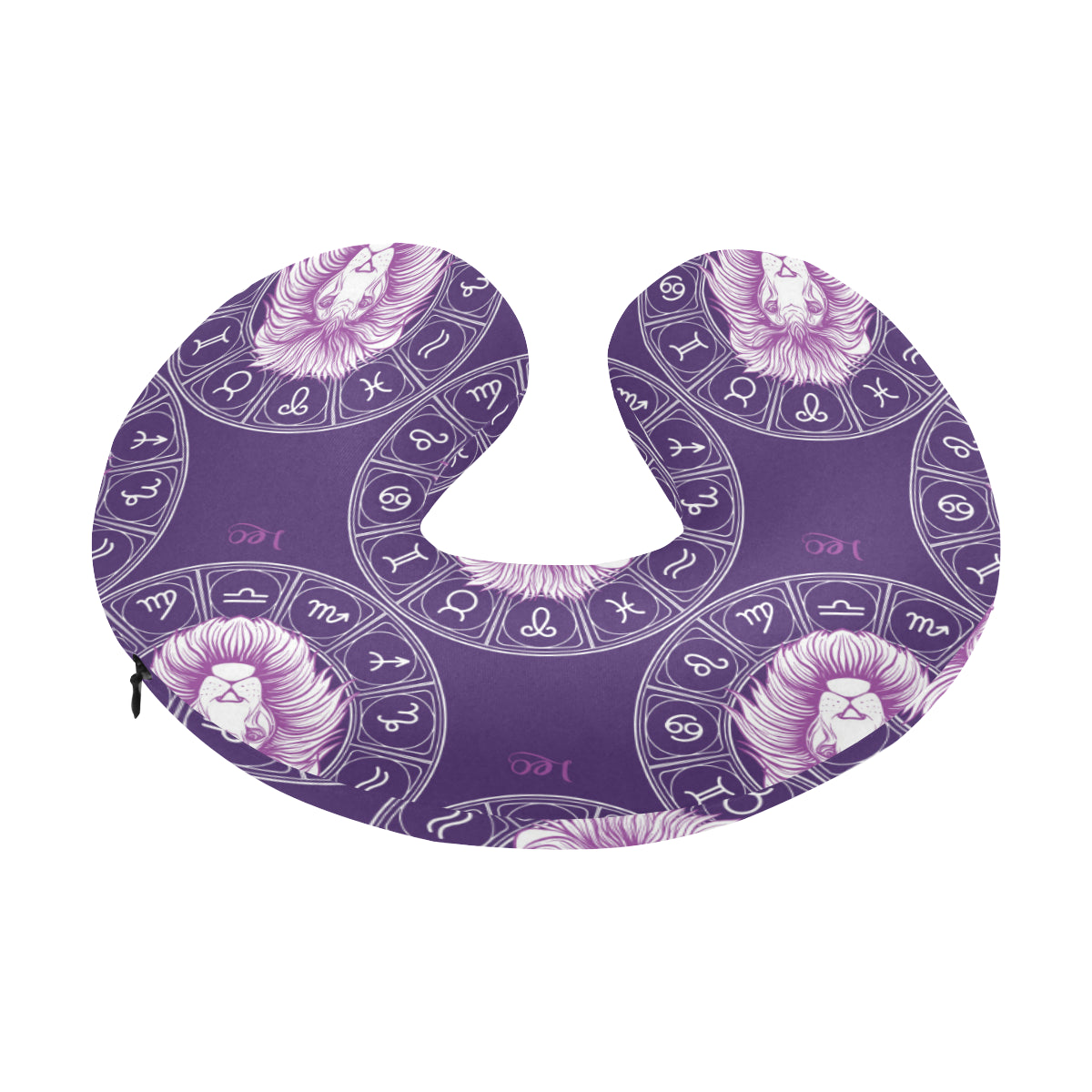 Leo Pattern Print Design 04 U-Shaped Travel Neck Pillow