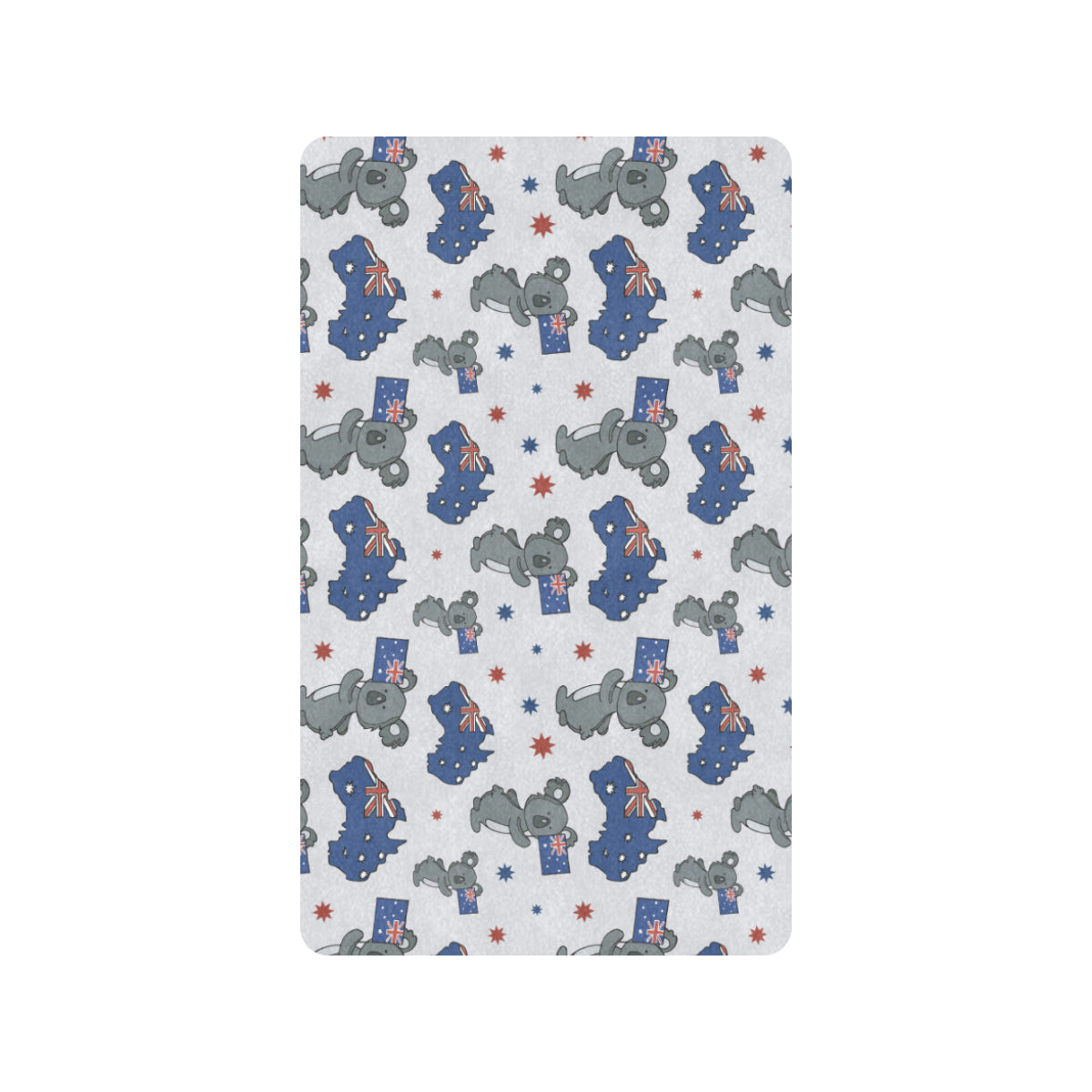 Koala Australia Day Themed Design Rubber Doormat