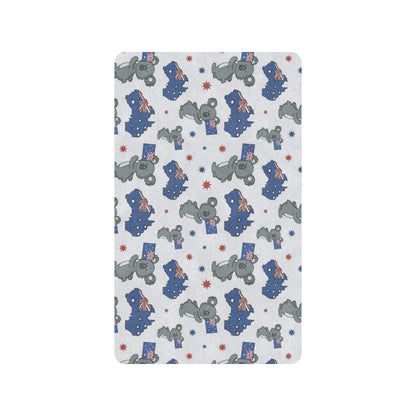 Koala Australia Day Themed Design Rubber Doormat