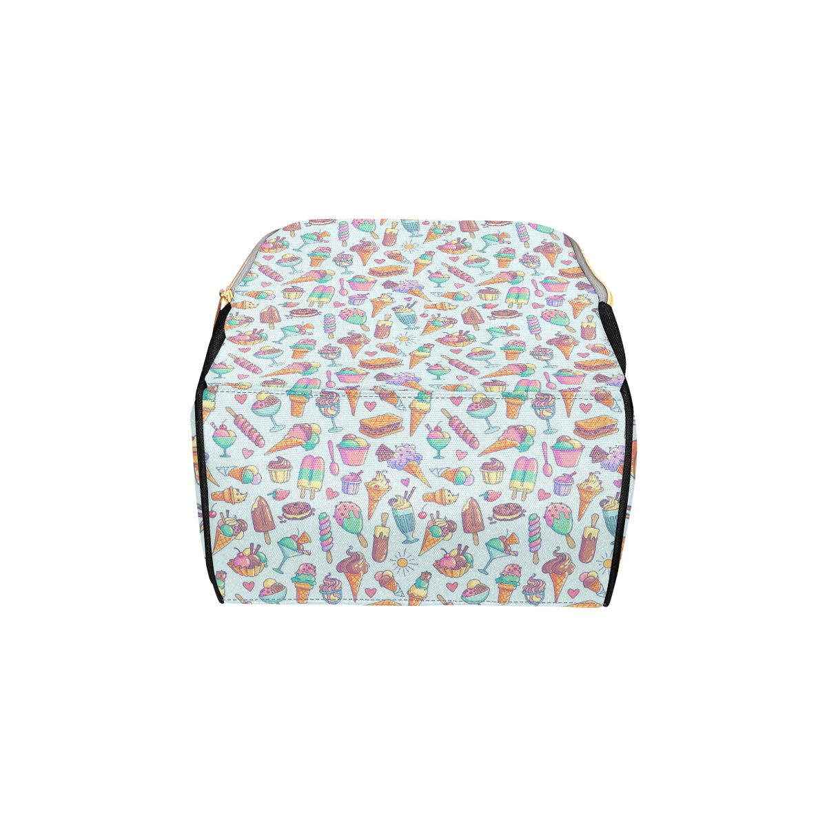 Ice Cream Pattern Print Design IC02 Diaper Bag Backpack