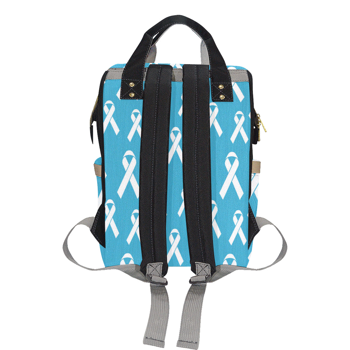 Liver cancer Pattern Print Design 01 Diaper Bag Backpack