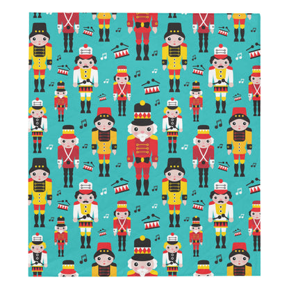 Nutcracker Pattern Print Design A03 Premium Quilt