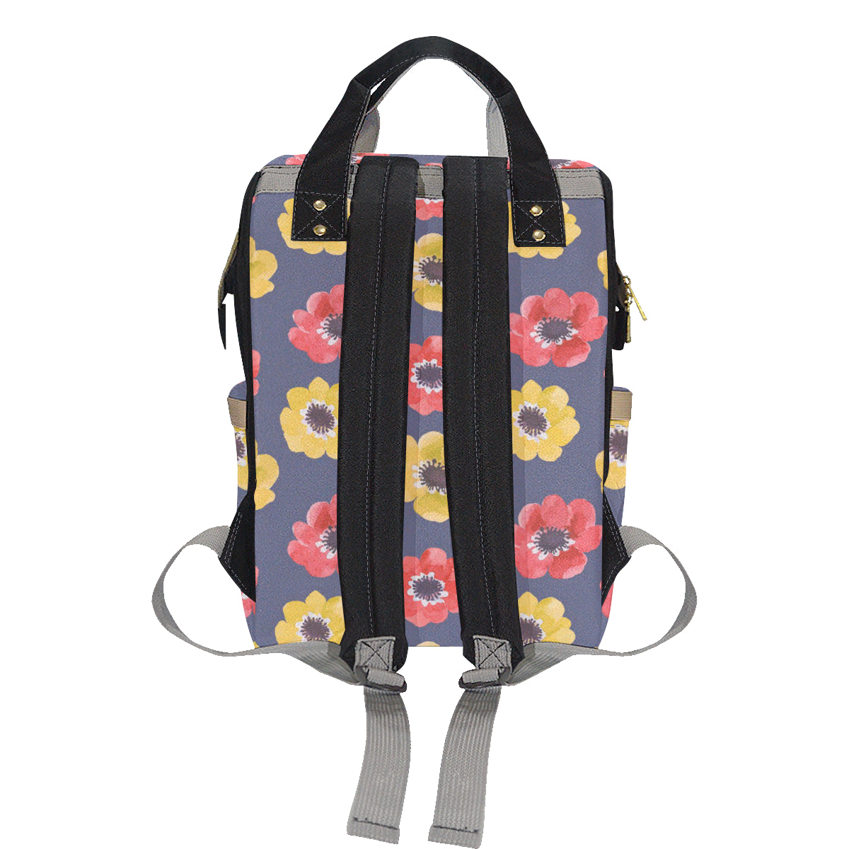 Anemone Pattern Print Design AM010 Diaper Bag Backpack