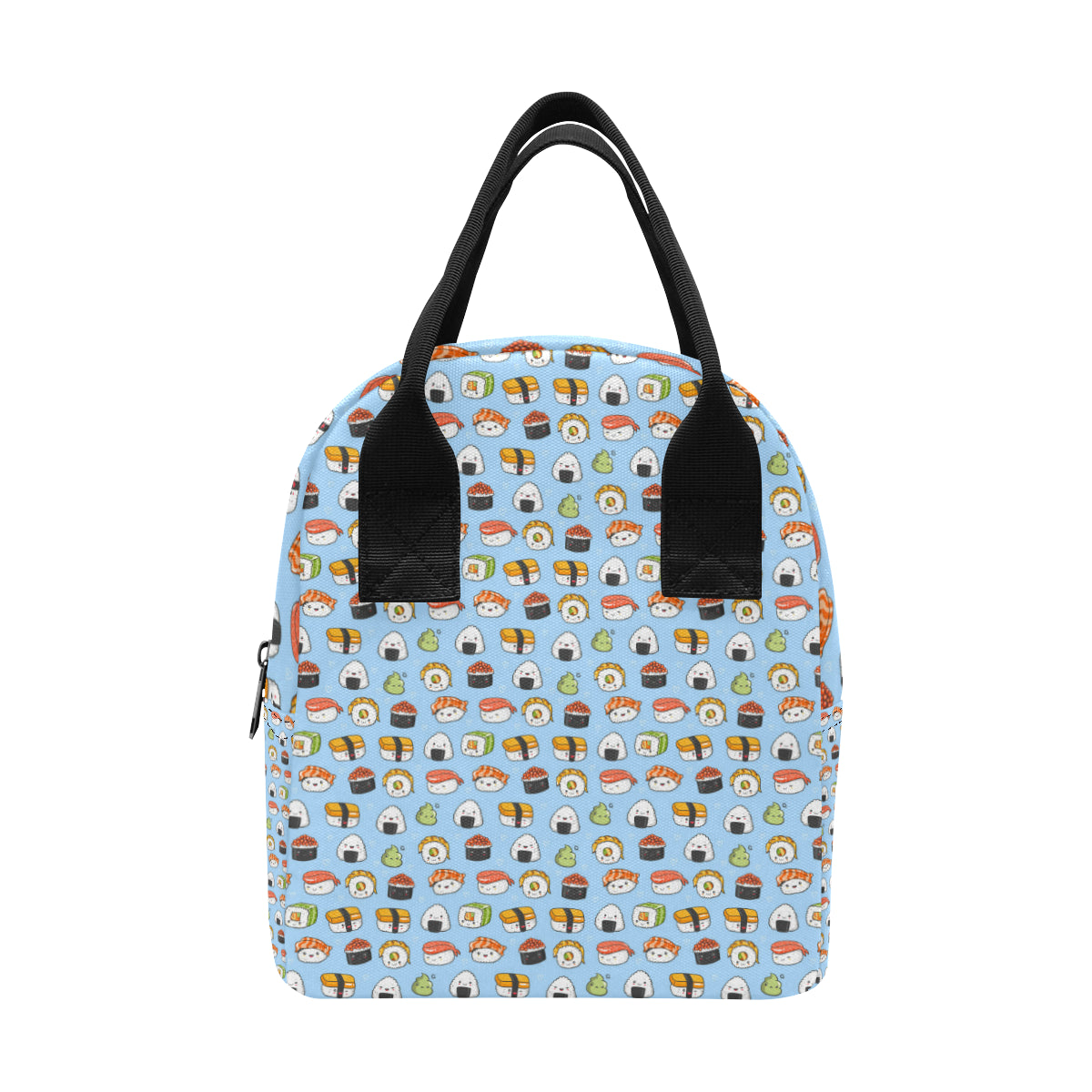 Sushi Cartoon Design Insulated Lunch Bag