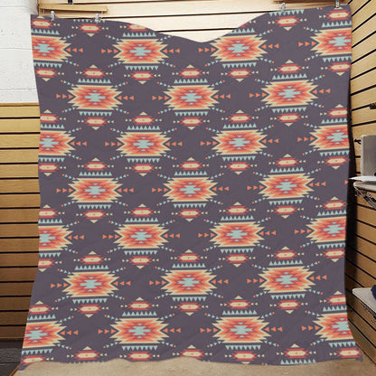 Tribal indians Aztec Premium Quilt