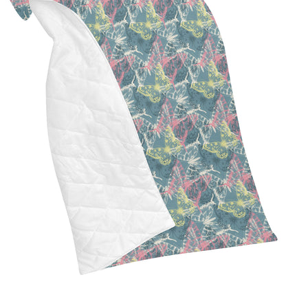 Butterfly Pattern Print Design 01 Premium Quilt