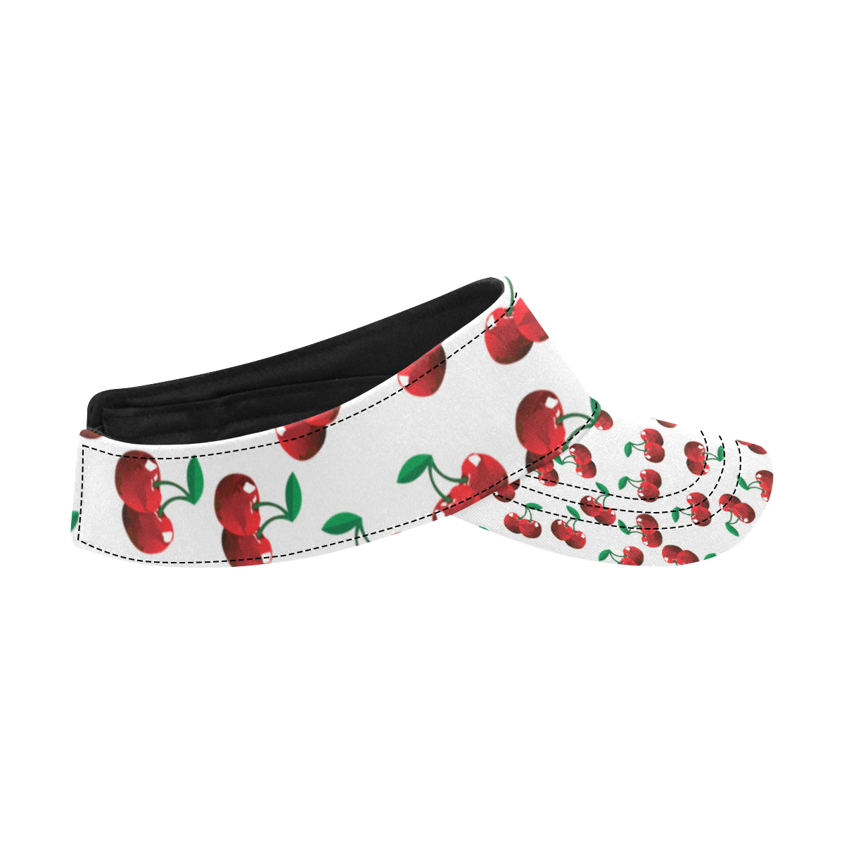 Cherry Pattern Print Design 01 Unisex Sun Visor