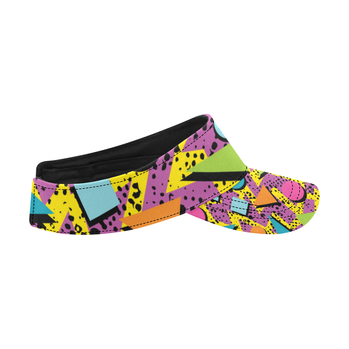 80s Pattern Print Design 1 Unisex Sun Visor