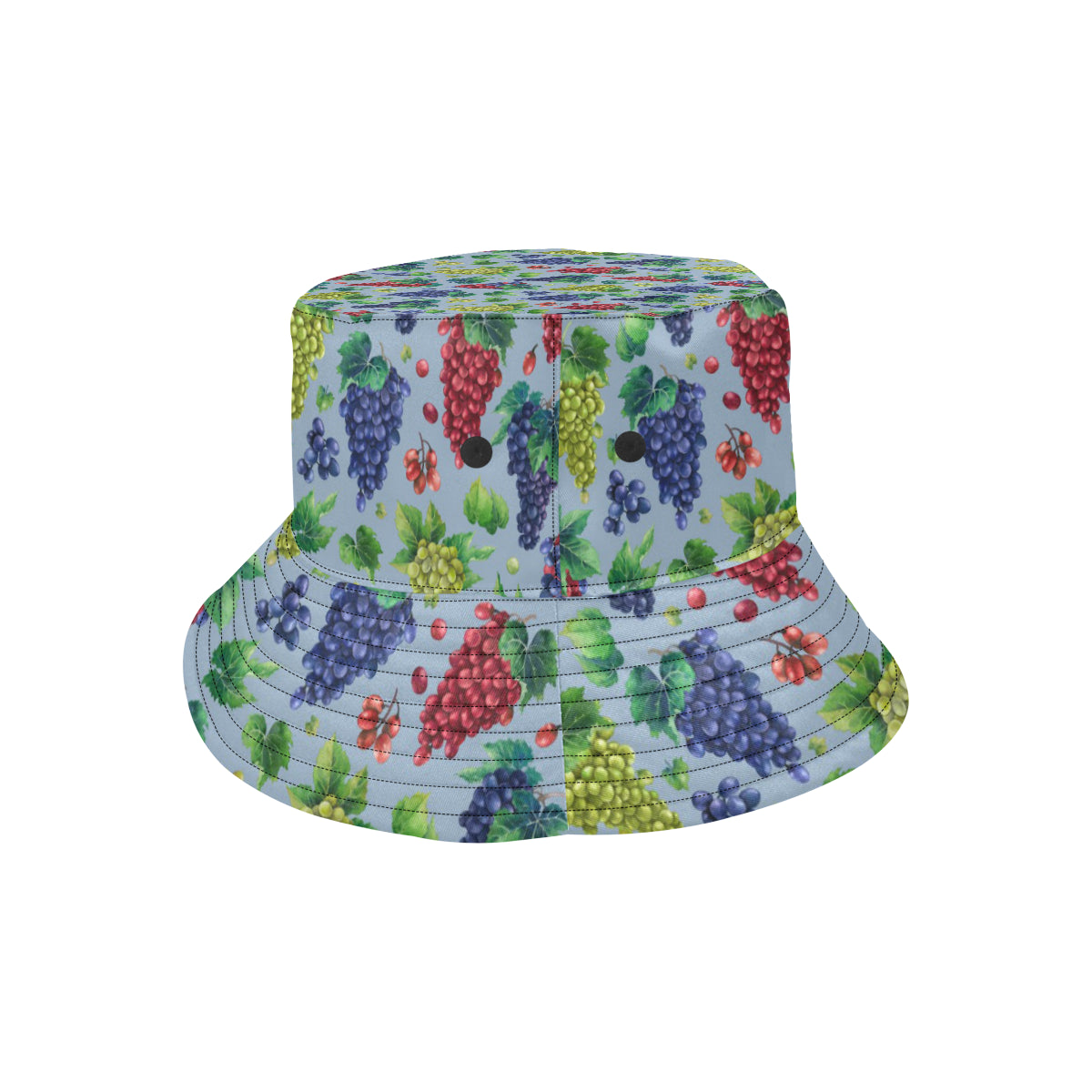 Grape Pattern Print Design GP06 Unisex Bucket Hat