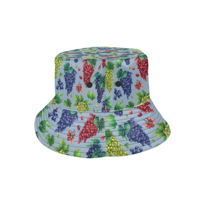 Grape Pattern Print Design GP06 Unisex Bucket Hat