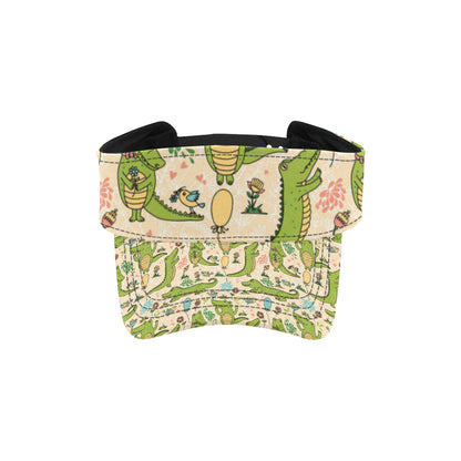 Alligator Pattern Print Design 01 Unisex Sun Visor