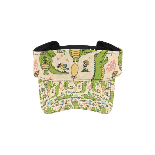 Alligator Pattern Print Design 01 Unisex Sun Visor
