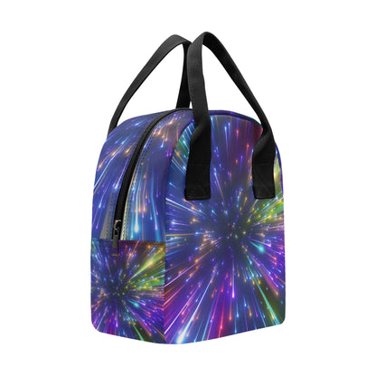 Celestial Rainbow Speed Light Insulated Lunch Bag