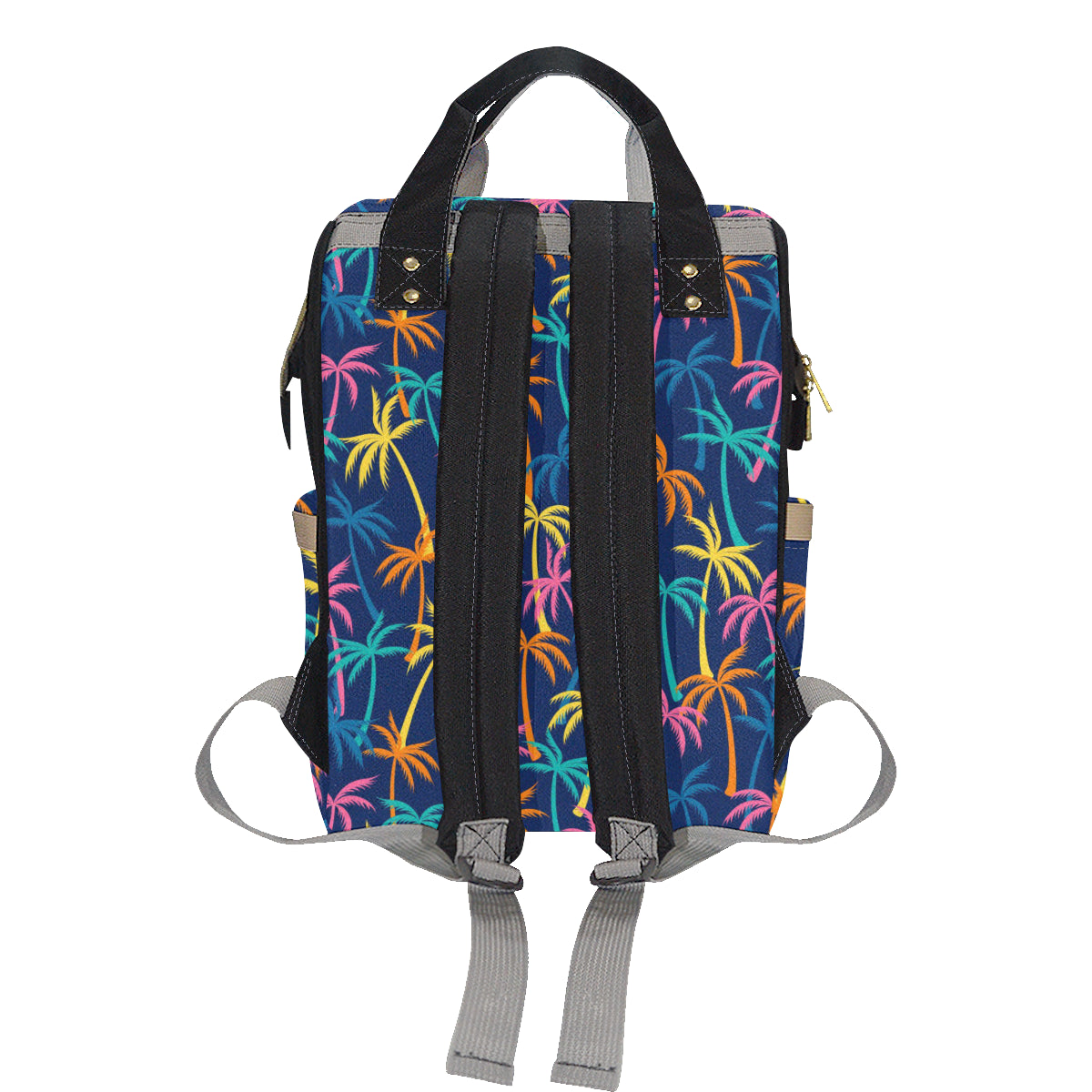 Palm Tree Pattern Print Design PT013 Diaper Bag Backpack