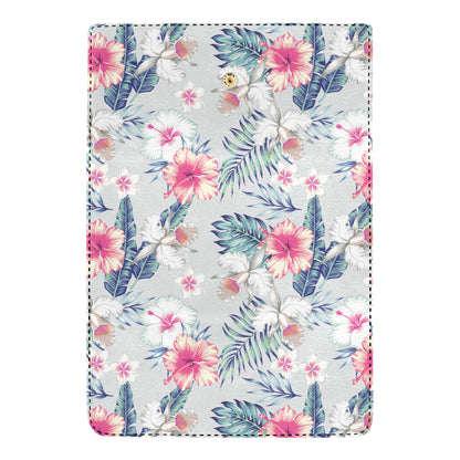 Hibiscus Print Women's Trifold Wallet