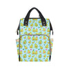 Avocado Pattern Print Design AC09 Diaper Bag Backpack