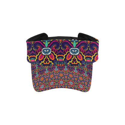 Ethnic Flower Style Print Pattern Unisex Sun Visor