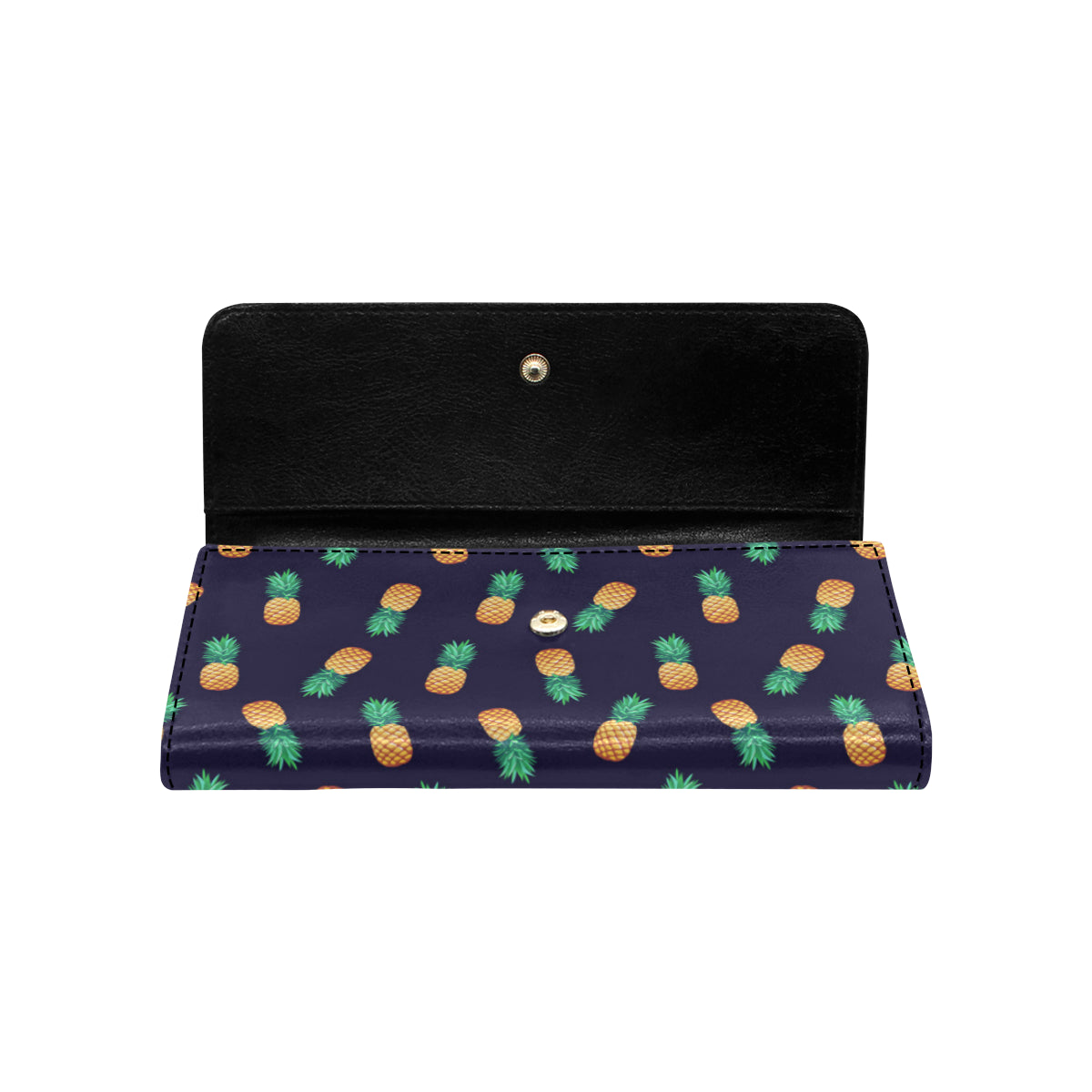 Pineapple Pattern Women's Trifold Wallet