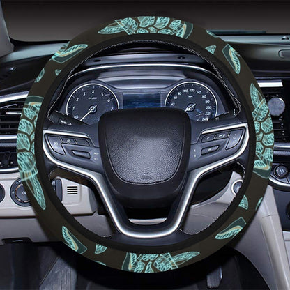Sea Turtle Print Design LKS302 Steering Wheel Cover with Elastic Edge