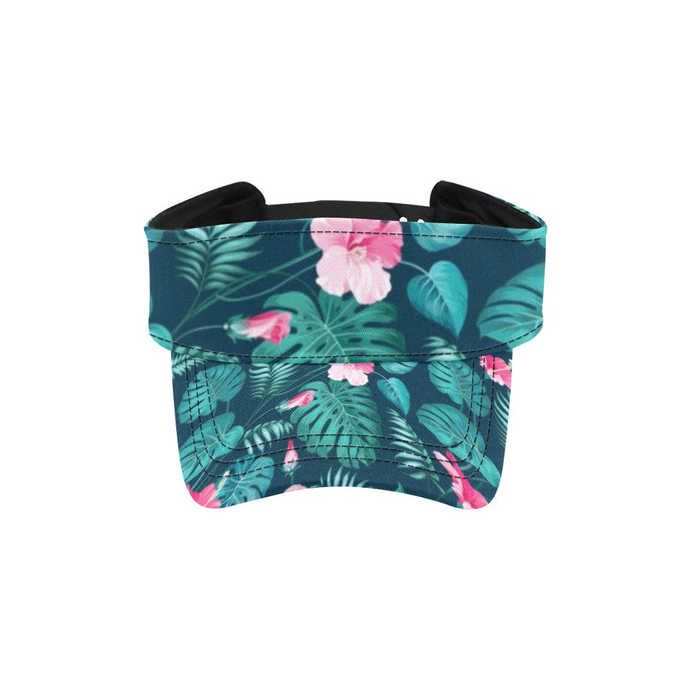 Summer Floral Print Design LKS301 Unisex Sun Visor