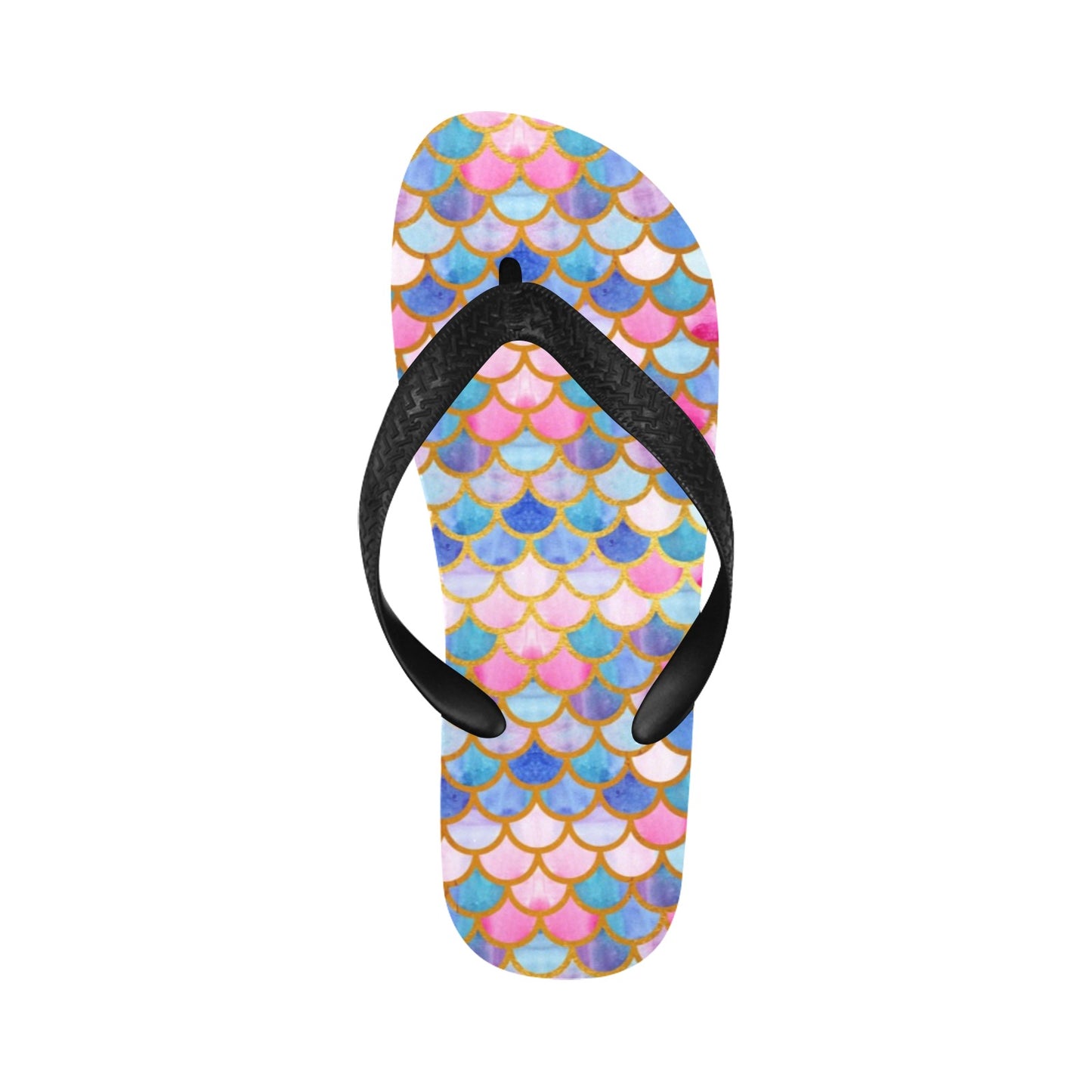 Scales Print Design LKS401 Flip Flops