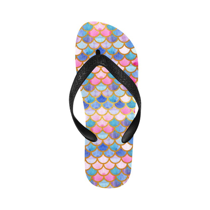 Scales Print Design LKS401 Flip Flops