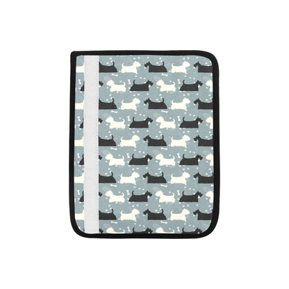 Scottish Terriers Print Design LKS301 Car Seat Belt Cover