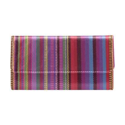 Serape Stripe Print Women's Trifold Wallet