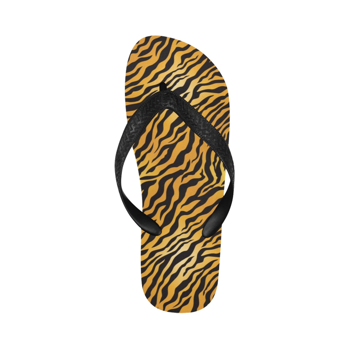 Tiger Print Design LKS302 Flip Flops