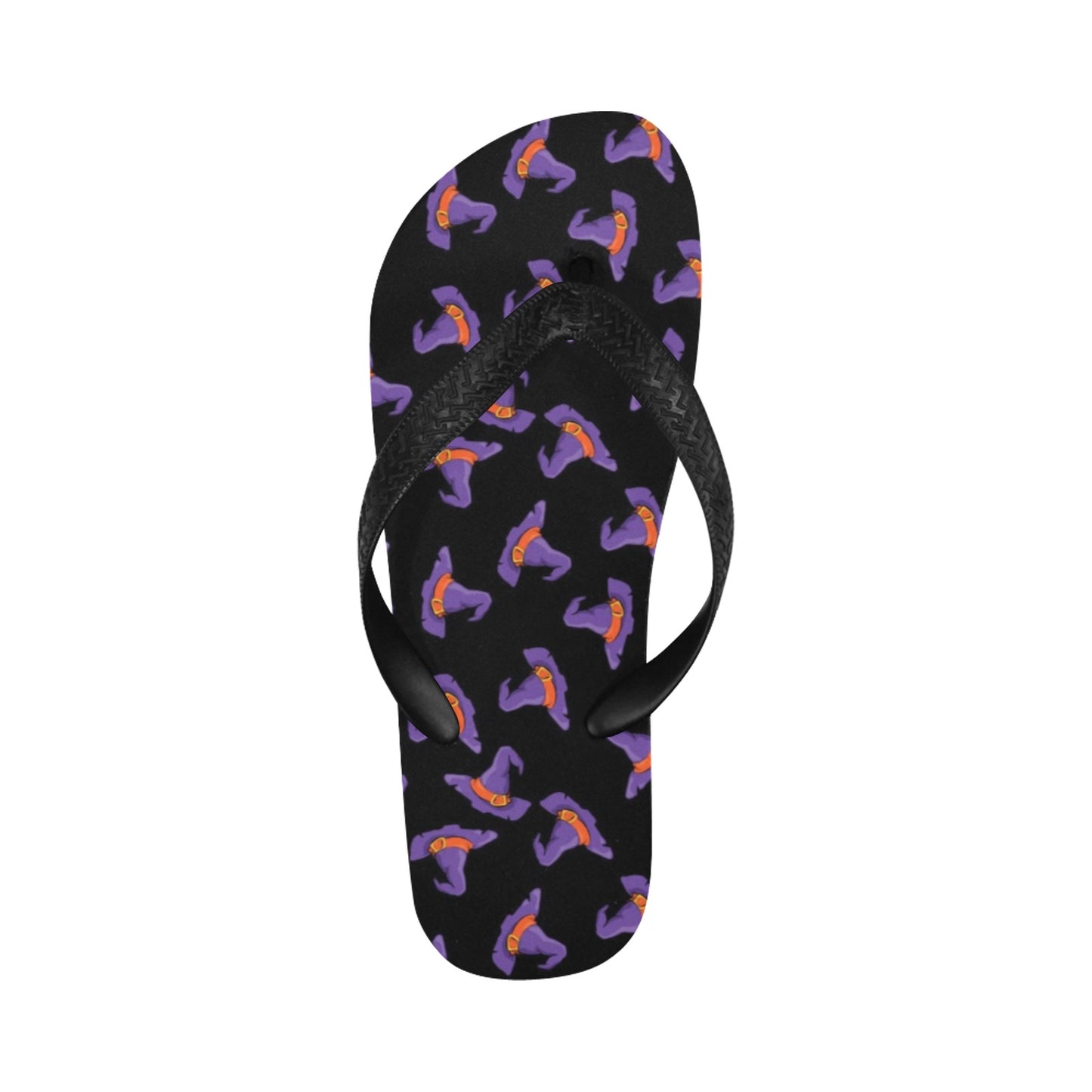 Witch Hat Print Design LKS304 Flip Flops