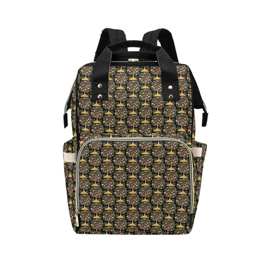 Tree Of Life Print Design LKS303 Diaper Bag Backpack
