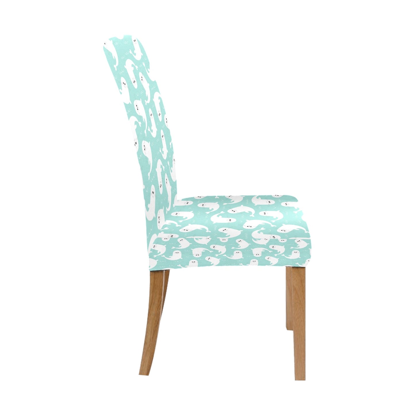 Sea Lion Print Design LKS401 Dining Chair Slipcover