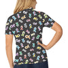 Cancer Awareness Pattern Print Design 02 Women's Polo Shirt