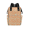 Sausage Print Design LKS304 Diaper Bag Backpack