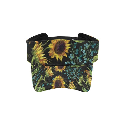 Sunflower Print Design LKS308 Unisex Sun Visor