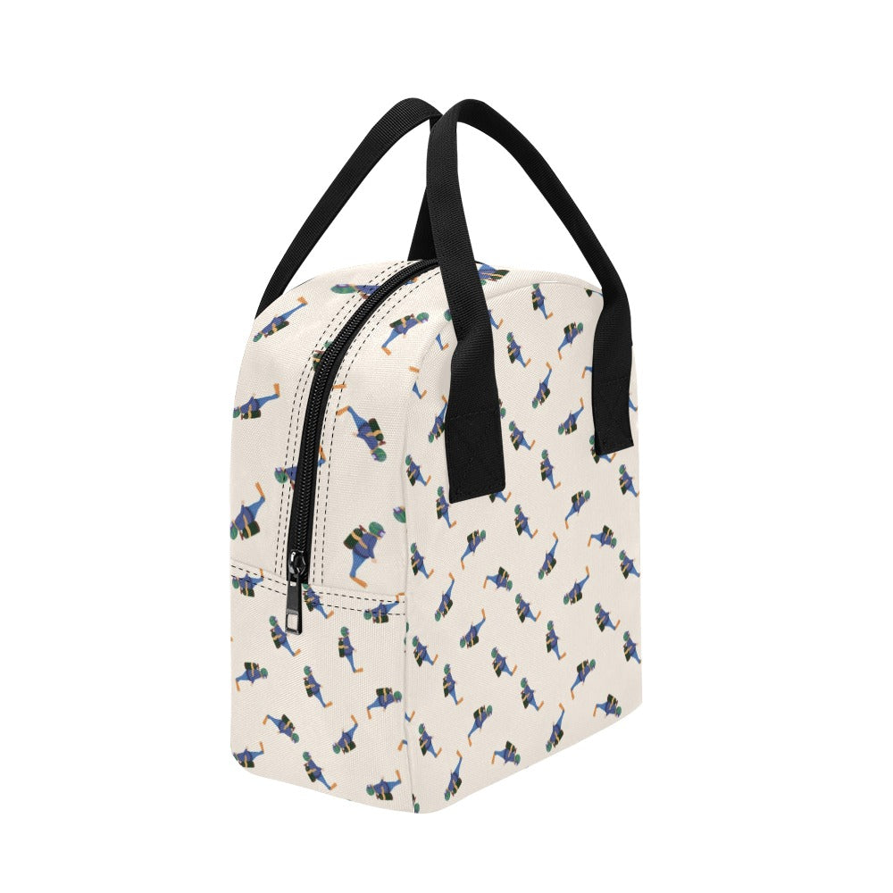 Scuba Driver Print Design LKS301 Insulated Lunch Bag