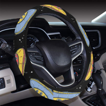 UFO Print Design LKS307 Steering Wheel Cover with Elastic Edge