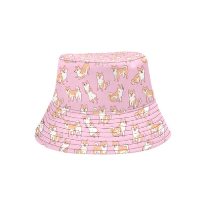 Shiba Inu Print Design LKS303 Unisex Bucket Hat